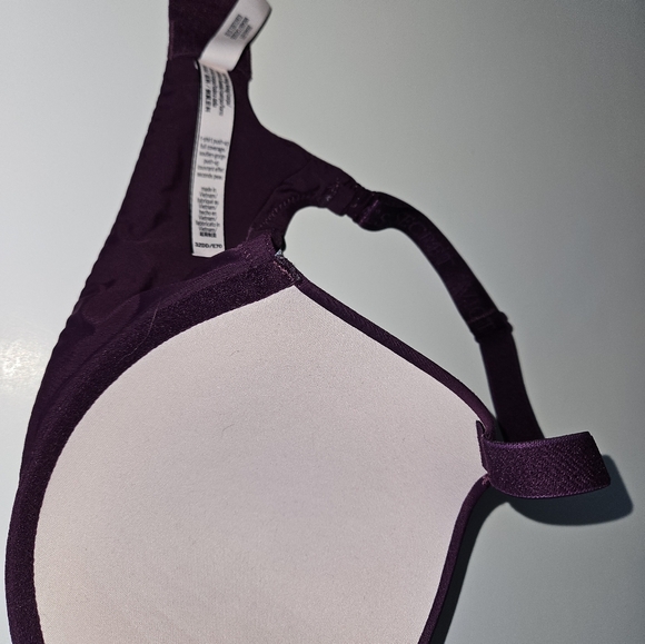 Victoria's Secret T-shirt Push-up Full Coverage Bra 32DD Purple - Picture 8 of 12